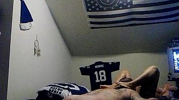 Eating amanda's well fucked pussy