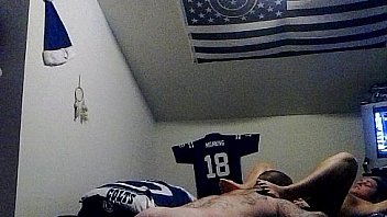 Eating amanda's well fucked pussy