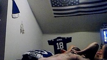 Eating amanda's well fucked pussy