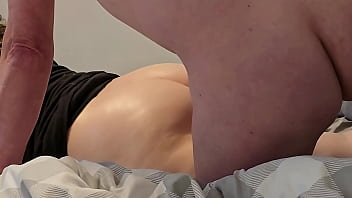 Big ass step sister was playing video games i played with her chubby ass and fucked her from behind like a dog doggystyle