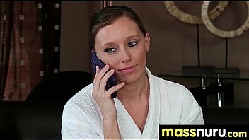 Nuru massage ends with a hot shower fuck 6