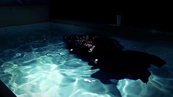 Gothic Underwater Shooting In Swimmimg Pool Arya Grander thumbnail