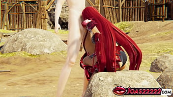 Sexy Gravelyn 3d Animation – Village Freehands Blowjob Service Hard Irrumatio Mouth Fuck & Deepthroat Cumshot On Face In Honey Select 2 thumbnail