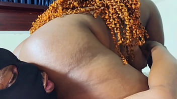 69 position eating her pussy and toy with her clitoris with her vibrator till she squirts all over me