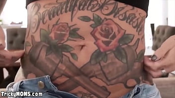 Horny stepmother cant wait for my cum