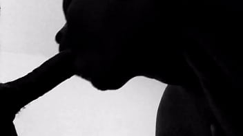 Putting it in her mouth