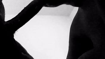 Putting it in her mouth