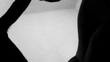 Putting it in her mouth