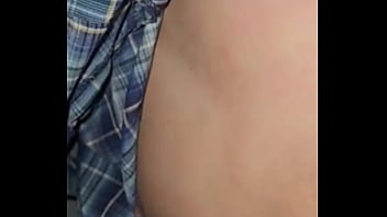 Delicate skinny gives me her body