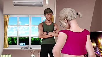 Max's life cap 17 my friend masturbates in front of me and my neighbor gives me a handjob with her tits