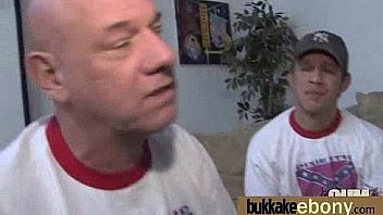 First Time Ebony With A Group Of White Dicks 10 thumbnail