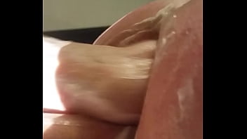 Double fisting close up