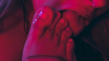 Foot fetish & panty stuffing bbw halloween fantasy with morrigan