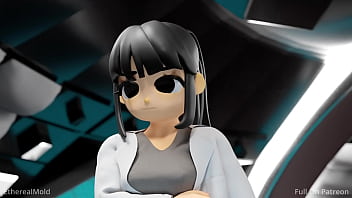 Scientist enjoys her new dildo