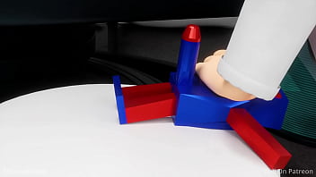 Scientist enjoys her new dildo