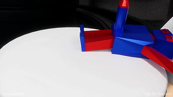 Scientist enjoys her new dildo