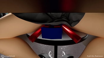 Scientist enjoys her new dildo