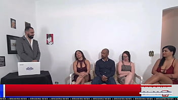 Eleições da na política um fode o outro e o apresentador come geral