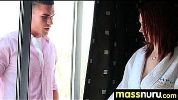 Japanese masseuse gives a full service massage 17