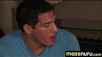 Slippery nuru massage for lucky dude 12