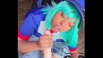 Hot cop slurps you up and squirts on you