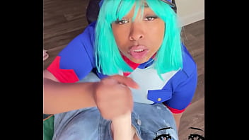 Hot cop slurps you up and squirts on you