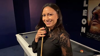 A guy fuck on the billiards A guy fuck on the billiards