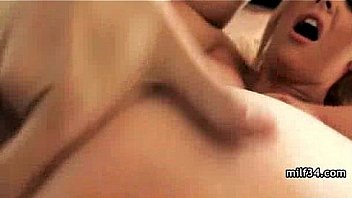 Horny big tit milf fucked hard