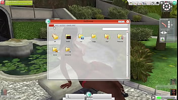 Maria plays with her friend