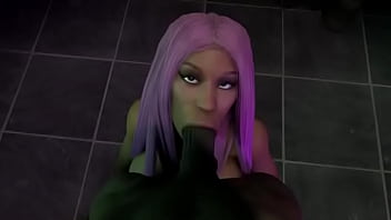 Virt a mate facefuck deepthroat sound