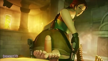 She must love foot jobs