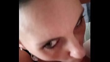 Skank is always down to suck my dick