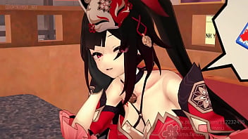 Girl fucks another girl with dick in different positions