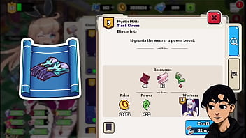 Waifu shop nutaku game compilation of event scenes evolution scenes of knight woman