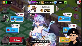 Waifu shop nutaku game compilation of event scenes evolution scenes of knight woman