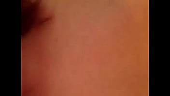 Lisa straps into the bathroom tub