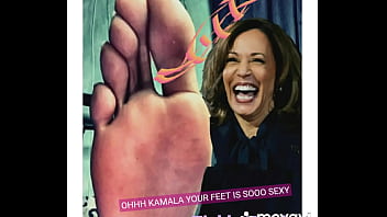 Ticklish vice president kamala
