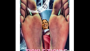 Ticklish vice president kamala