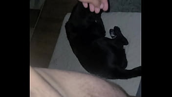 My wife enjoying my long cock