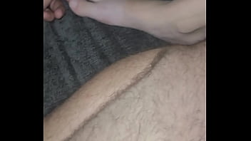 My wife enjoying my long cock