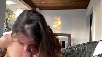 Incredible blowjob and titjob to chris diamond's huge cock