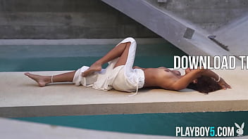 Petite latina teen from mexico exposes her super tight and hot body for playboy