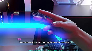 Name88's triangle #20 movie night with cute busty blonde