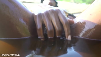 Dolcina’s muddy black perfect tits and body to keep your dick erected