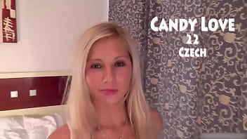 Blonde slut shocked by massive load from big dick Blonde slut shocked by massive load from big dick