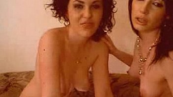 Brunette lesbian lovers eating pussy