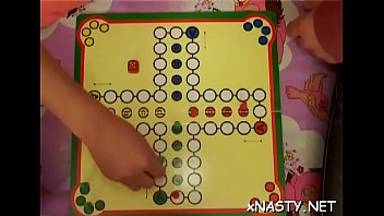 Concupiscent playgirl goes to work