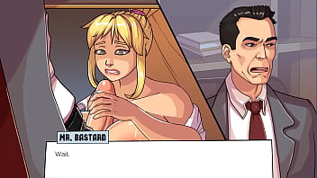 Chefe sortudo recebe boquete de secretária