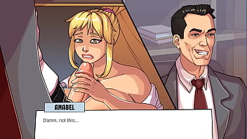 Chefe sortudo recebe boquete de secretária