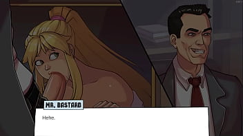 Chefe sortudo recebe boquete de secretária